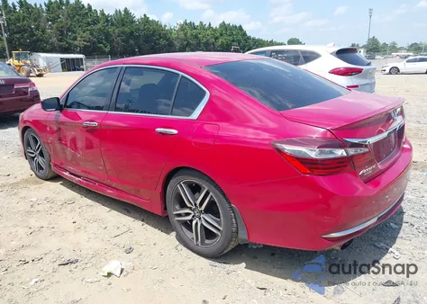 2016 Honda Accord Sport from USA, damaged, VIN 1HGCR2F52GA200532